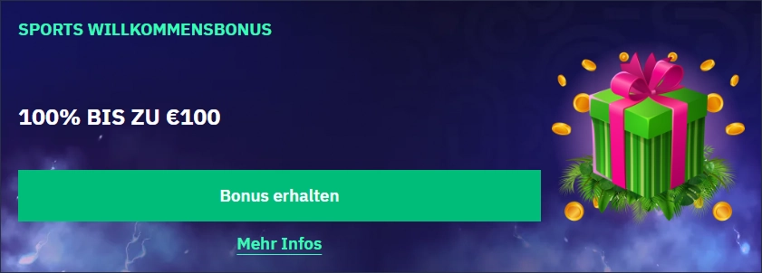 Willkommensbonus für Sportwetten im BeonBet Casino